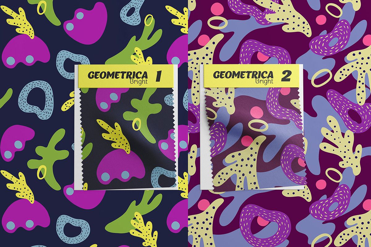 Bold Abstract Seamless Pattern Set, a Pattern Graphic by Asya Melkonyan Patterns (Photo 5 of 16)