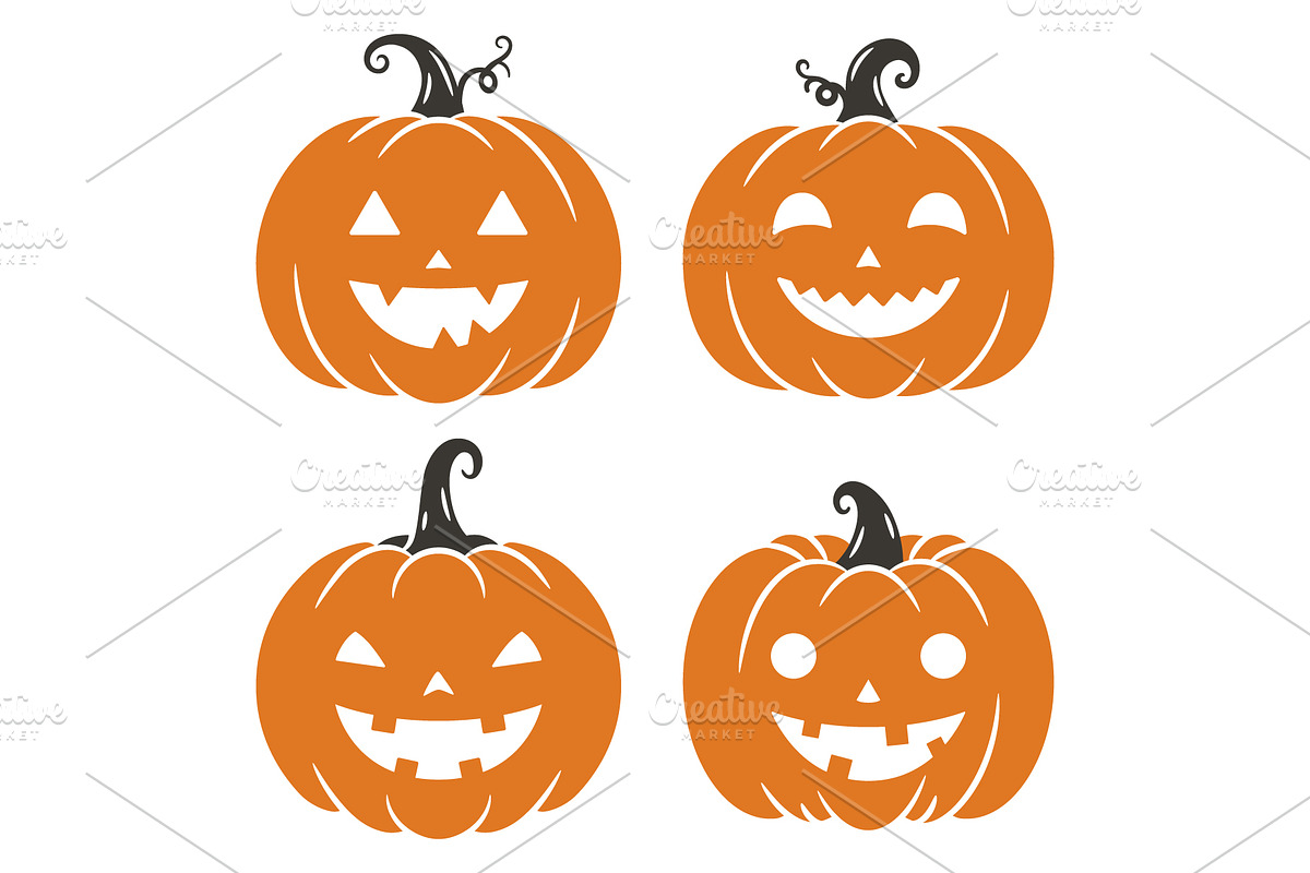 Halloween jack o lantern pumpkin, a Seasonal Illustration by Yayasya (Photo 2 of 3)