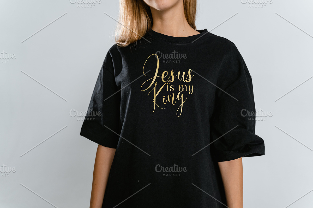 Set of Golden Christian Quotes, an Object Graphic by ShalemDreams (Photo 3 of 6)