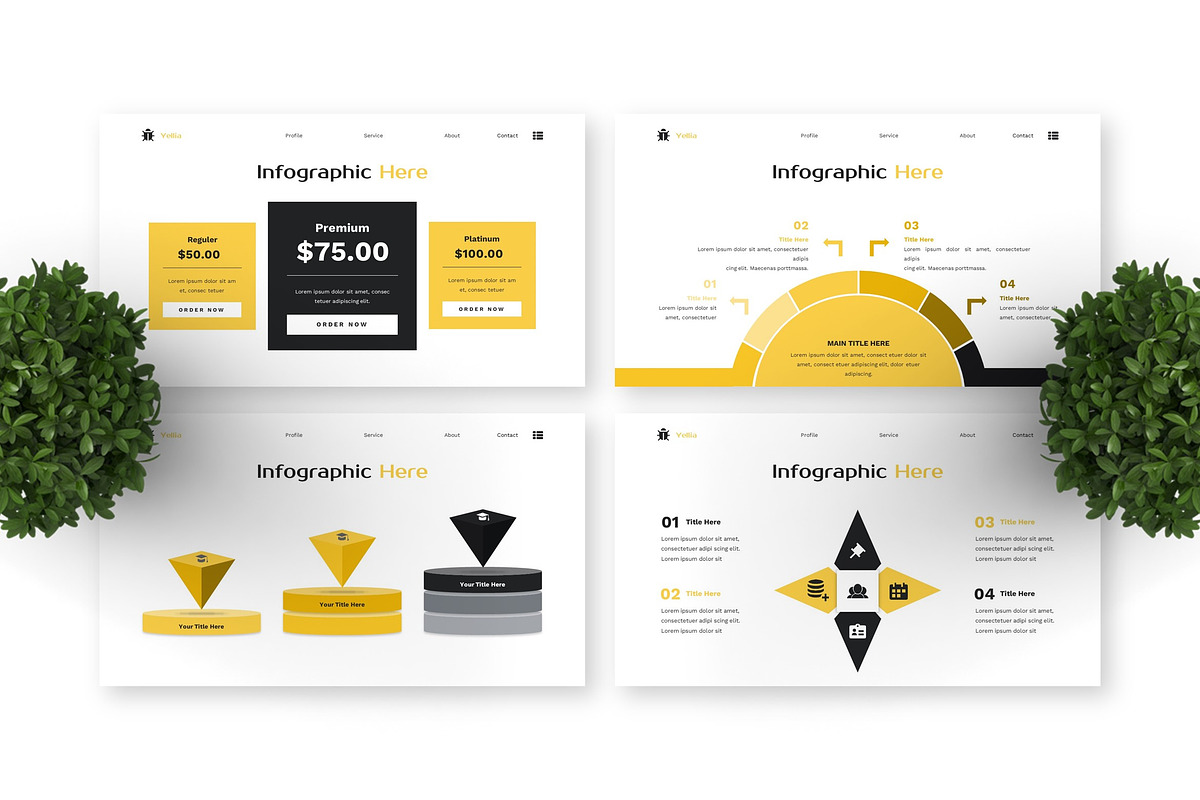 Yellia - Yellow Fashion Google Slide preview 2