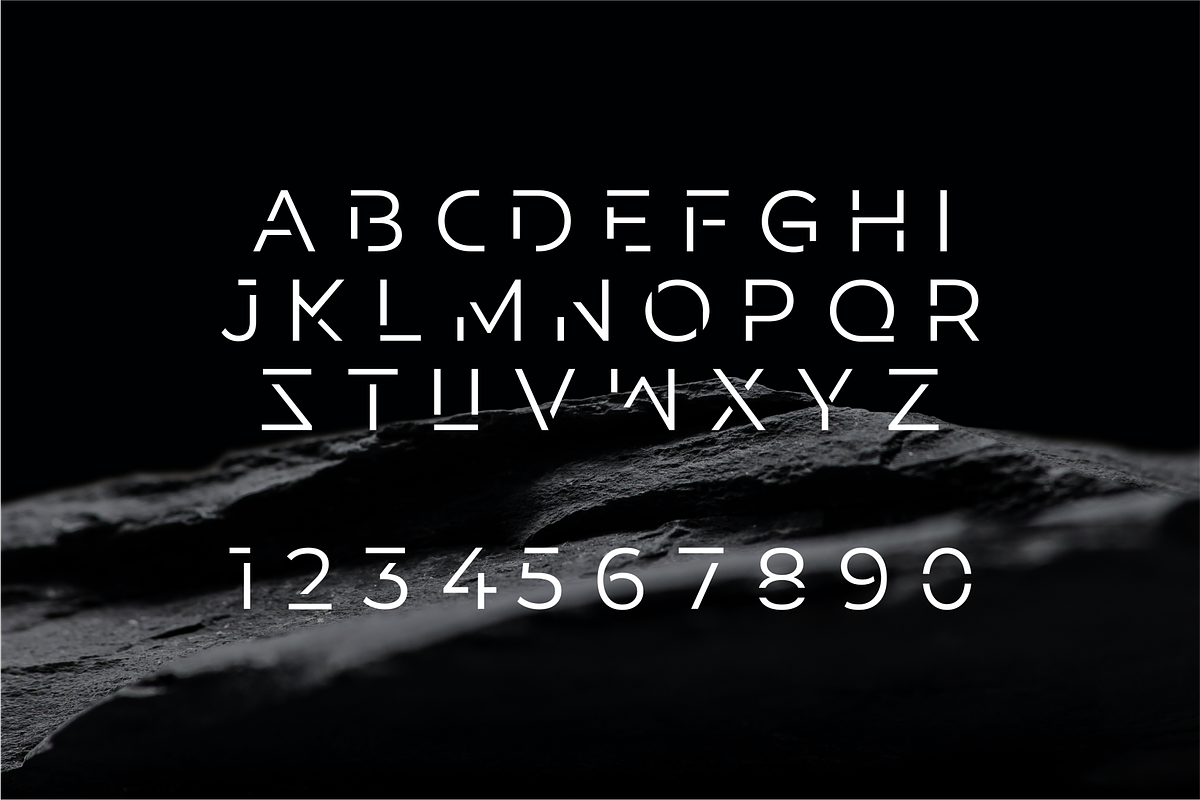 MACBEX - futuristic font, a Sans Serif Font by Vroz Studio (Photo 8 of 8)