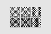 Rhombus - 12 Seamless Patterns, a Pattern Graphic by Tustan (Thumbnail 2 of 4)