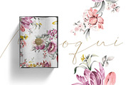 Monoqui, Fleurs prints & Motifs, a Pattern Graphic by Pink Linen (Thumbnail 9 of 10)