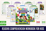 Reading Comprehension Workbook, a Stationery Template by Designmela01 (Thumbnail 1 of 5)
