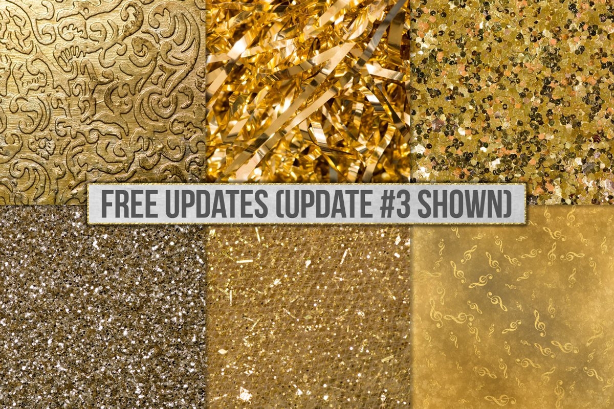 Gold Foil Textures, Gold Backgrounds, a Texture Graphic by Paper Element (Photo 29 of 66)
