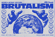 BRUTALISM | 400+ Brutalist Vectors, an Object Graphic by Thundr Co. (Thumbnail 7 of 11)