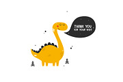 Baby Dinosaurs - Cute Characters, a Decorative Illustration by Sumacj (Thumbnail 6 of 6)