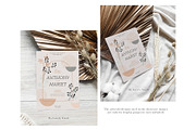 Boho Invitation Mock up Bundles, an Invitation Template by My Lovely Stock (Thumbnail 2 of 4)