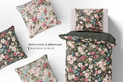 Gentle Bloom Vintage Pattern, a Pattern Graphic by Yello_illustration (Thumbnail 6 of 18)