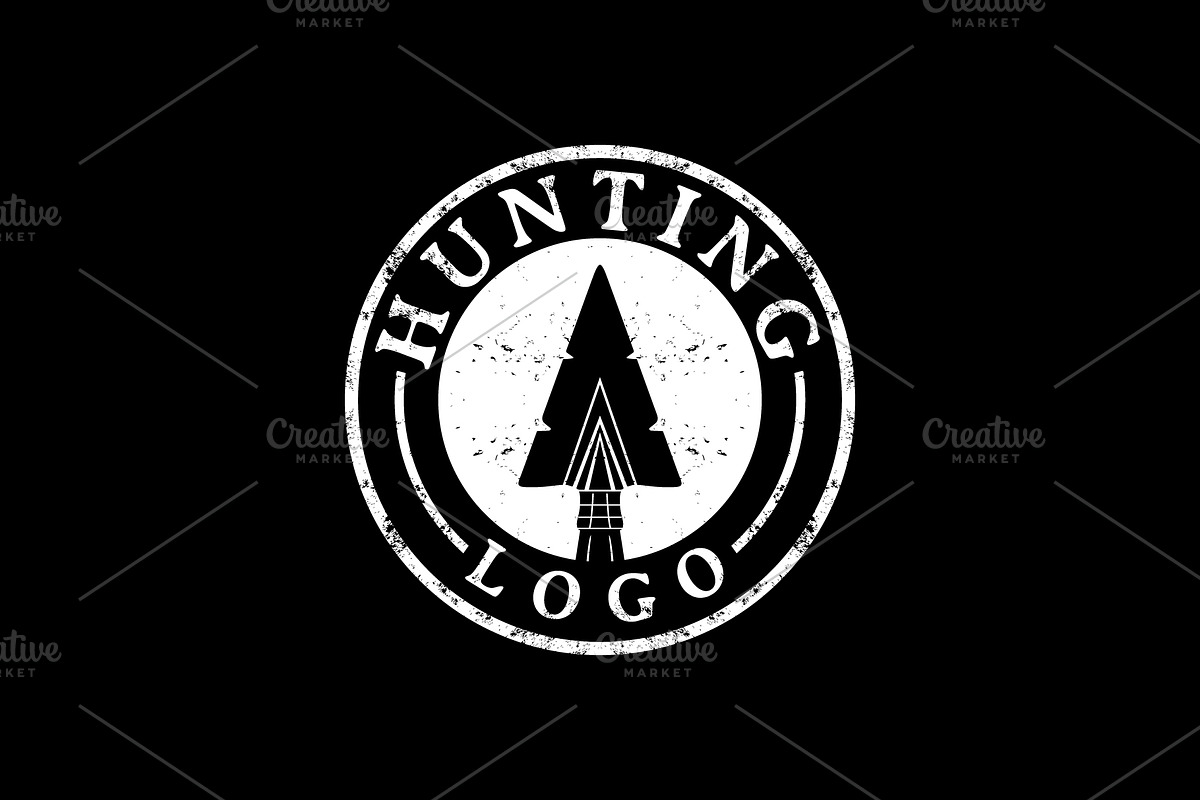 Rustic Hunting logo, a Branding & Logo Template by Atlantis X Nurman Arbai (Photo 1 of 2)
