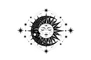 Sun Moon Celestial Mandala Bundle, an Illustration by Gaye Art (Thumbnail 31 of 31)