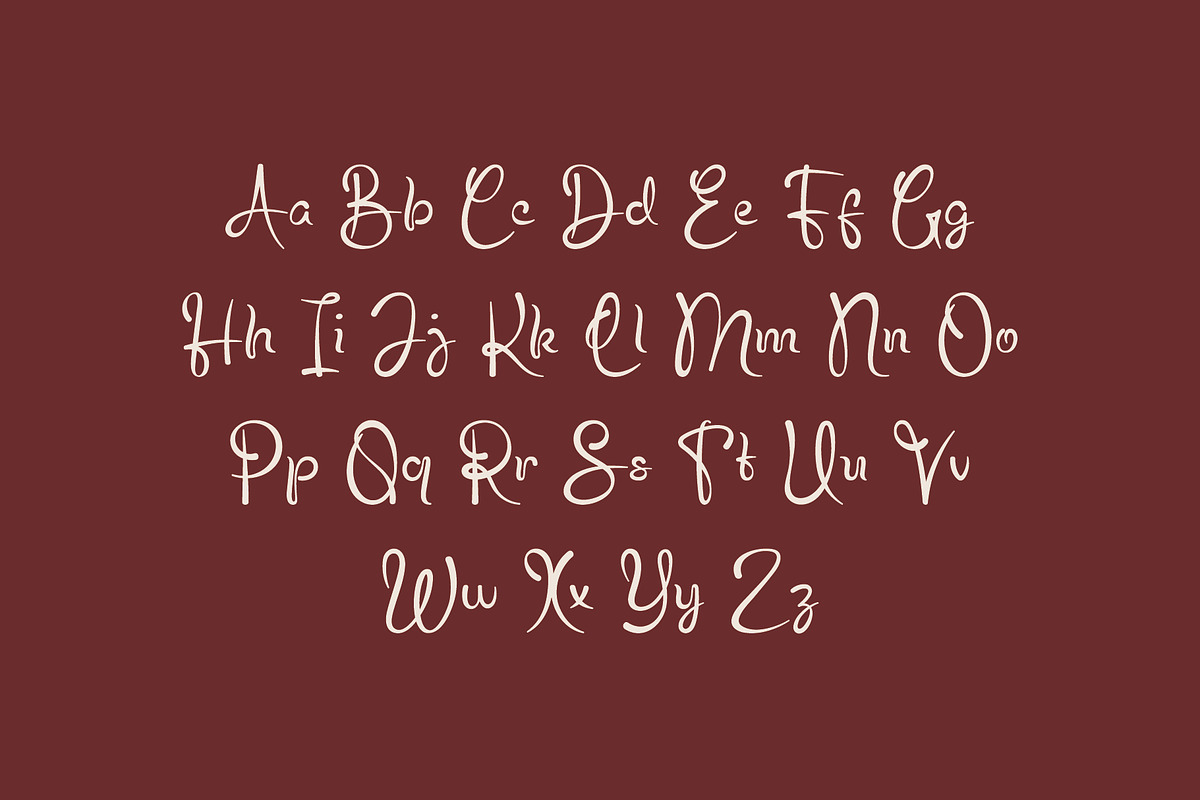 PGR Marisha - Elegant Script Font, a Script Font by Pikgura (Photo 2 of 6)