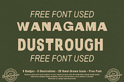 Vintage Hand Drawn Outdoor Adventure, an Object Illustration by Southerntown (Thumbnail 4 of 7)