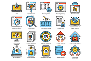 80 Privacy  Icons | Aesthetics, an Outline Icon by Flat Icons (Thumbnail 5 of 9)