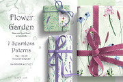Flowers Watercolor Clipart, a Decorative Illustration by BalanceUA (Thumbnail 15 of 16)
