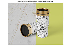 Travel Mug Mockup