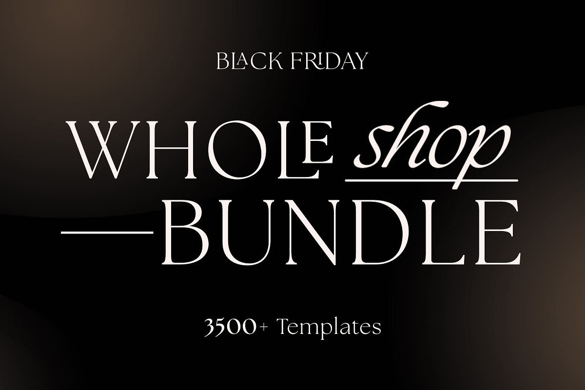 Whole Shop Bundle Templates, a Templates & Theme by Creavora (Photo 1 of 8)