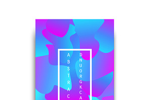 Fluid abstract shapes.