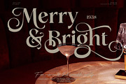 Sylvaria - Elegant Christmas Font, a Serif Font by Inviline.co (Thumbnail 7 of 10)