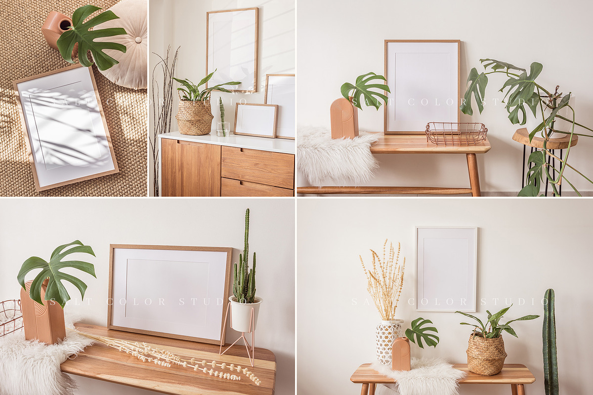 Jungle Frame Mockup Bundle, a Household Mockup by Salt Color Studio (Photo 12 of 16)