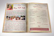 Victorian Funeral Program Word, a Brochure Template by Four C Graphic (Thumbnail 2 of 10)