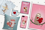 La-La-Love. Romantic collection, an Animal Illustration by Good Genie (Thumbnail 5 of 5)