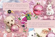 PINK CHRISTMAS COQUETTE COLLAGE, an Object Graphic by Lana Elanor (Thumbnail 7 of 9)
