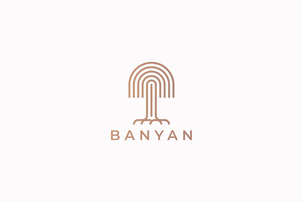 Minimalist Banyan Tree Logo Luxury, a Branding & Logo Template by Signatoro (Photo 2 of 2)