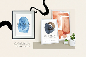 Watercolor Poster Builder