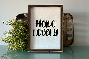 Hello Sweet - Display Font