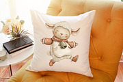 Whimsical Farm Animal Clipart Bundle, an Illustration by Sublimation Artist (Thumbnail 6 of 6)