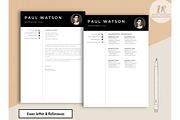 Modern Resume Template | Word, Docs, a Resume Template by Climbwithelevator (Thumbnail 6 of 8)