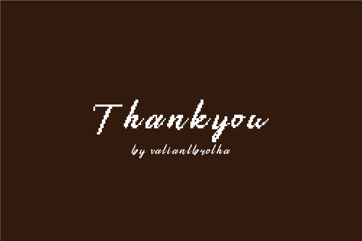 Vostriya | A Embroidery Script Font, a Handwritten Font by Berdansabersama (Photo 8 of 9)