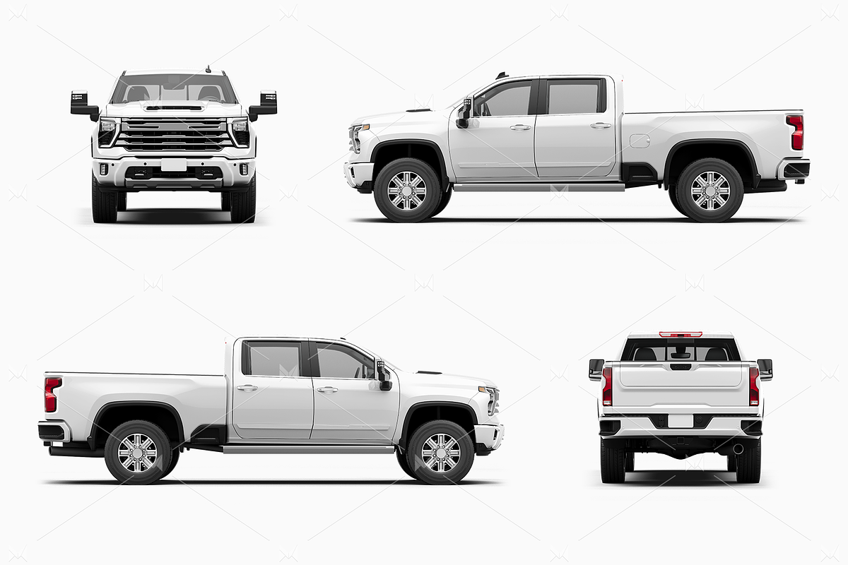 Pickup Truck Mockup 17, a Product Mockup by Mockupix (Photo 11 of 12)