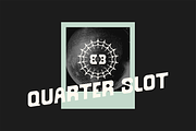 Quarter Slot Display Font, a Sans Serif Font by Pink Tiger Creative (Thumbnail 4 of 9)