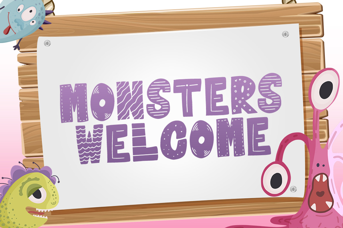 Frightful Font preview 2