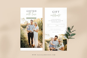 Photographer Gift Certificates GC017