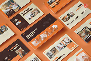 Bold Creative Business PowerPoint, a Presentation Template by Pixslides