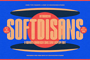 Softdisans, a Sans Serif Font by graphicook (Thumbnail 1 of 10)