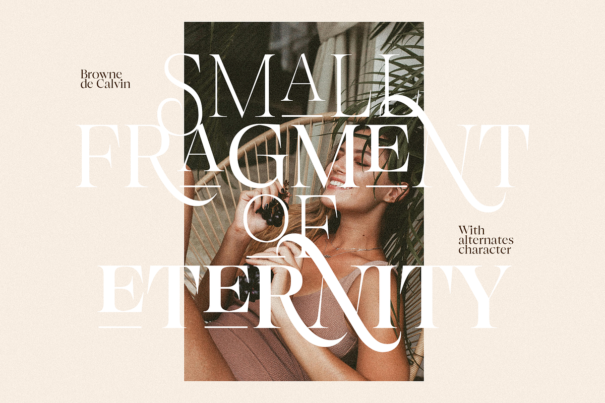 Browne de Calvin | Luxury Serif Type, a Serif Font by Jolicia Type (Photo 13 of 16)