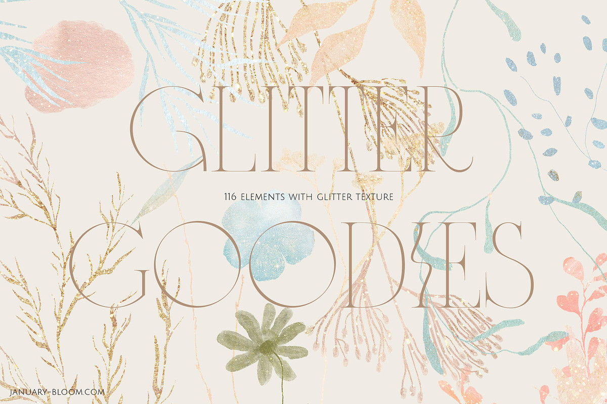 WILDER GARTEN delicate whimsy floral, a Decorative Illustration by January Bloom (Photo 25 of 27)