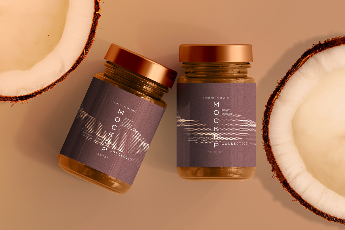 390+ Cosmetic Branding Mockup Scenes, a Cups & Container Mockup by pmvch (Photo 69 of 367)