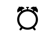Alarm Clock Silhouette Vector Bundle, an Illustration by Creativeshirt (Thumbnail 45 of 51)