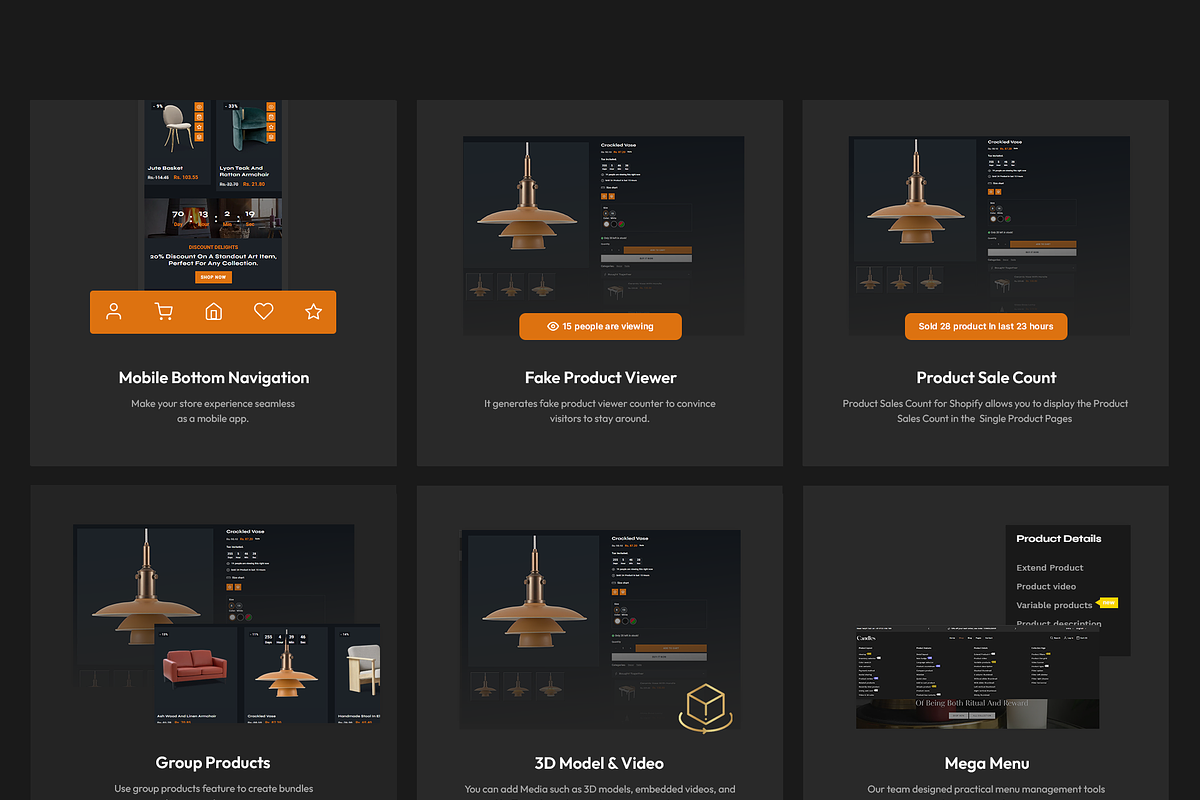 Furniture Shopify Theme 2.0, a Shopify Template by LogicGo Shopify Experts (Photo 4 of 6)