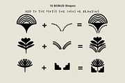 Scallop Motifs and Patterns, a Decorative Illustration by Sweet Fig (Thumbnail 5 of 15)