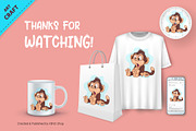 Surprised Cartoon Monkey. Crafting, an Animal Illustration by KENO Mascots (Thumbnail 3 of 3)