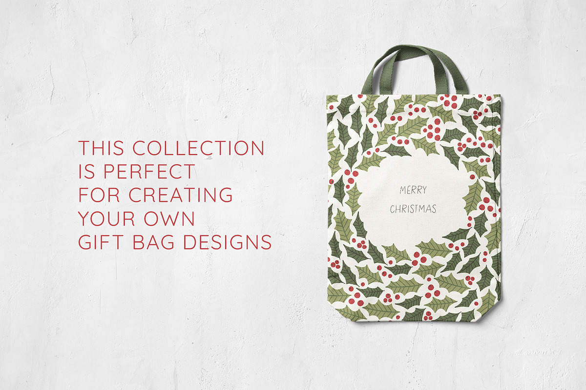 Christmas Wreath Creator, a Seasonal Illustration by Elliko shop (Photo 9 of 10)