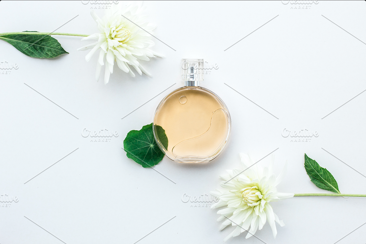 fragrant perfume bottle mockup, a Packaging Mockup by VetalStock (Photo 6 of 6)