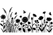 50 Garden Frame Silhouette Bundle, an Illustration by musafir_fashion (Thumbnail 9 of 51)