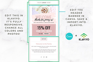 Canva & Klaviyo Template Coupon